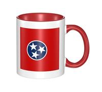 XZDZWK Mug classique avec drapeau de l'État du Tennessee, élégant, durable et résistant à la décoloration, convient pour la maison, le bureau et le restaurant