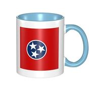 XZDZWK Mug classique avec drapeau de l'État du Tennessee - Élégant, durable et résistant à la décoloration - Convient pour la maison, le bureau et le restaurant