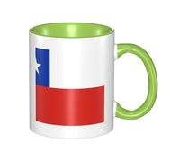 XZDZWK Mug classique avec drapeau du Chili - Élégant, durable et résistant à la décoloration - Convient pour la maison, le bureau et le restaurant