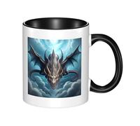 XZDZWK Mug classique Flying Dragon élégant, durable et résistant à la décoloration, convient pour la maison, le bureau et le restaurant