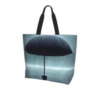 XZDZWK Parapluie noir sous la pluie Sac à main pour femme multifonction léger Sac à provisions pour un usage quotidien en voyage