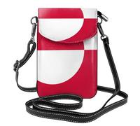 XZDZWK Petit sac à bandoulière léger avec drapeau du Groenland - Antivol - Résistant à l'usure - Portable et pratique pour les voyages et l'utilisation quotidienne