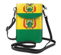 XZDZWK Petit sac à bandoulière léger et antivol avec drapeau de la Bolivie - Résistant à l'usure - Portable et pratique pour les voyages et l'utilisation quotidienne