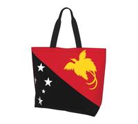XZDZWK Sac à main pour femme avec drapeau de la Papouasie-Nouvelle-Guinée - Multifonctionnel - Léger - Sac de courses à bandoulière pour une utilisation quotidienne et
