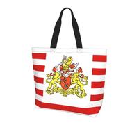 XZDZWK Sac à main pour femme avec drapeau du Sénat de Brême - Multifonctionnel - Léger - Sac à provisions pour un usage quotidien en voyage