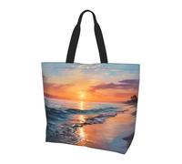 XZDZWK The Sea At Low Tide Sac à main multifonction léger pour femme pour une utilisation quotidienne en voyage