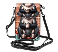 XZDZWK The Silent Monkey Petit sac à bandoulière antivol léger et résistant à l'usure, portable et pratique pour les voyages et l'utilisation quotidienne