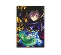 xze Anime Code Geass Poster décoratif sur toile esthétique 50 x 75 cm sans cadre