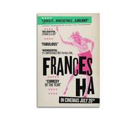 xze Poster du film Frances Ha - Impression sur toile - Décoration murale sans cadre - 40 x 60 cm