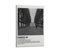 xze Poster du film Frances Ha - Impression sur toile décorative - Décoration murale - 20 x 30 cm - Style cadre