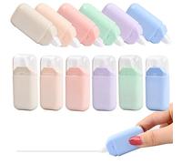 Xzeemo 12PCS Ruban Correcteur, 4 m x 5 mm Souris Correcteur Blanc, Rubans de Correction, Rouleaux de Correction pour étudiants Enfants, Roller Correcteur pour l'Ecole et au Bureau (A)