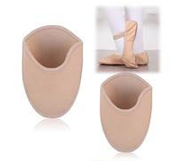 XZEIT Chaussures de Chaussette de Pointe de Danse de Ballet, Coussinets de Sac d'orteil, Couvre-Embout en Tissu tricoté, Demi-Chaussettes antidérapantes, Protège-Chaussures de Ballet, (Longs)