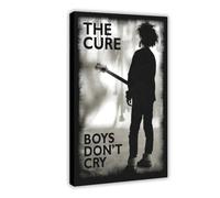 XZGTHYTYUY Impression sur toile « Music Boys Don't Cry The Cure » - Décoration pour chambre à coucher, bureau, chambre - Cadeau - 20 x 30 cm