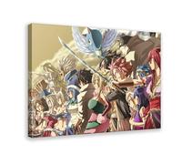 XZGTHYTYUY Poster Anime Fairy Tail sur toile - Décoration murale pour salon, chambre à coucher - 40 x 60 cm