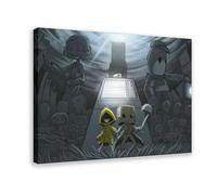 XZGTHYTYUY Poster de jeu Little Nightmares II sur toile - Décoration murale pour salon, chambre à coucher - 40 x 60 cm