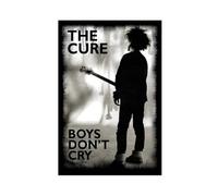 XZGTHYTYUY Poster sur toile avec inscription « Music Boys Don't Cry The Cure » - Décoration de chambre à coucher, bureau, chambre - Cadeau - 30 x 45 cm