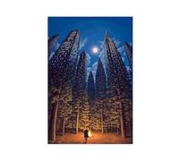 XZGTHYTYUY Poster sur toile Magic Realism by Rob Gonsalves pour décoration de chambre à coucher, bureau, chambre, cadeau 20 x 30 cm