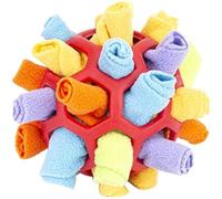 XzhixiangKing Balle à renifler pour chien, jouet puzzle interactif, jouet anti-stress pour chiens, pour chiens de petite et moyenne taille (couleur E)