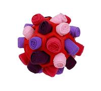 XzhixiangKing Balle à renifler pour chien, jouet puzzle interactif, jouet anti-stress pour chiens, pour chiens de petite et moyenne taille (couleur D)