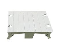 XzhixiangKing Table de pique-nique portable, table pliante en bois avec porte-gobelet, pour camping, plage, cadeau pour amateur de vin (couleur B)