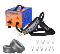 XZHWSZD Machine à rainurer Les pneus avec température réglable et 20 Lames pour Le rechapage et la création de Motifs de Bande de roulement