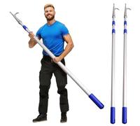 XZHWSZD Perche de poussée réglable pour amarrage et Sauvetage d'urgence, Extensible jusqu'à 6 mètres (20 Pieds).