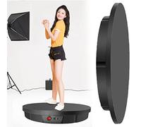 XZHWSZD Présentoir Rotatif électrique avec télécommande - Plateau tournant à Vitesse réglable pour la présentation de Produits et la Photographie