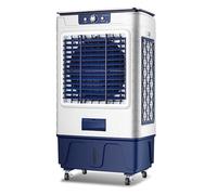 XZHWSZD Refroidisseur d'air par évaporation, débit d'air élevé de 10 000 CFM, réservoir de 80 L, Oscillation à 120°, 3 Vitesses, Portable pour Le Refroidissement intérieur et extérieur de garages.