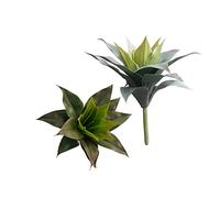 XZJMY Lot de 2 plantes d'agave artificielles résistantes aux UV pour décoration de maison, bureau, magasin