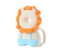 XZJMY Protection de tête pour bébé, sac à dos, coussin de protection de sécurité réglable, cadeau pour aide à la marche (tigre orange)