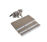 XZKING Lot de 3 grattoirs en carton ondulé double face pour chats d'intérieur (42,9 x 21 x 3,5 cm)