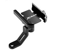 XZLDSD Support de téléphone portable pour Yamaha XMAX300 XMAX400 Xmax X-Max 125 250 300 400, Support pour smartphone et GPS, Noir