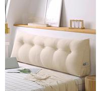 XZLZMYP Coussin De Lecture Compensé Dossier De Soutien Lombaire Triangulaire Coussin À Coins Gros Coussin Canapé Traversin Tête De Lit Support Arrière Dossier De Soutien Lombaire,B,180x50x20cm