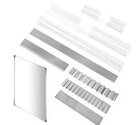 XZMCAT 9 Pièces Polymer Clay Cutter Tools Set, Set de Modelage d'argile,Rouleau d'argile Acrylique, Plaques Acryliques, Plaque de Support, Bricolage d'argile Faire, Artisanat de Poterie Céramique