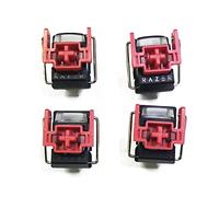 Xzmzbxzb Lot de 4 commutateurs optiques V2 Hot Swap Slient Liner Switch pour clavier mécanique Huntsman Gaming Keyboard V2 Linear Clicky