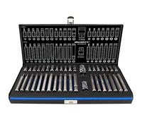 XZN - Lot de 40 douilles hexagonales - Torx à dents multiples - Torx : T20, T25, T30, T40, T45, T50, T55 - XZN : M5, M6, M8, M10, M12 - Six pans creux : 4, 5, 6, 7, 8, 10, 12 mm