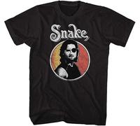 XZOSAUVEY Escape from York Movie Snake Bust Photo Kurt Russell Adult T Shirt Black