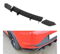 XZQSJHP Diffuseur de Pare-Chocs Arrière pour Seat Leon 5F Mk3 Cupra 2013-2016,Lèvre de Diffuseur Séparateur de Diffuseur de Châssis Becquet Arrière Accessoires