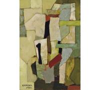 XZSFD NBGEA Affiche Tamara De Lempicka Art mural abstrait《Composition》 par Tamara De Lempicka Peintures en toile colorée pour la déco intérieure 50x70cm Non encadrée