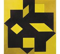 XZSFD NBGEA Affiche Victor Vasarely Géométrie Abstracte Art mural Image 《Larissa》 par Victor Vasarely Peinture de vision sur toile pour la décoration intérieure 50x50cm Non encadrée