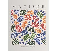 XZSFD NBGEA Henri Matisse Affiche Plantes Impressions Abstrait Art Mural Image《Corail Et Fruits Bleus》Henri Matisse Peinture Sur Toile Pour Décor De Salon 30x40cm Sans Cadre