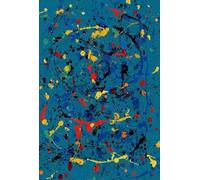 XZSFD NBGEA Jackson Pollock Affiche Impressions en couleur Abstrait Art mural Image Ciel étoilé Composition Jackson Pollock Peinture sur toile pour la décoration intérieure 50x80cm Non encadré