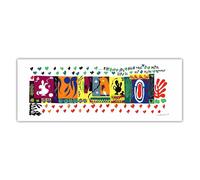 XZSFD NBGEA Matisse Poster « Mille et Une Nuits » Art Mural Matisse Toile Peinture Couleur Motif Imprime Image Abstraite pour Décoration D’intérieur 120×40cm sans Cadre
