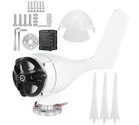 XZXCVN 800W Eolienne Domestique Verticale, 3 Lames Nylon, Kit Générateur Éolien 48V - Démarrage Lent, Haute Utilisation Énergie, Idéal Marine et Maison (48v)