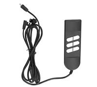 XZXCVN Actionneur électrique Remote Contrôleur - Contrôleur à Double Canal avec Cordon d'alimentation de 1,5 m, Coquille d'absence Durable pour fauteuils inclinables électriques, canapés
