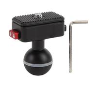 XZXCVN Adaptateur Base de Fixation Rapide pour Caméra Sportive, Montage Universel avec Rotule et Verrouillage - Polyvalent, Aluminium Robuste, Compatible Caméras Mirrorless et Action