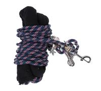 XZXCVN Aide à la Longue Longe Ajustable pour Cheval avec Housse en Polaire, Corde de Formation Équilibre - Conception Réglable, Système Simple de Corde, Confort Optimal