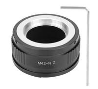 XZXCVN Bagues d'Adaptation M42 vers Monture Z, Alliage d'Aluminium, Légère et Durable - Installation Facile, Compatibilité Parfaite pour Objectifs M42 et Appareils Z6 Z7