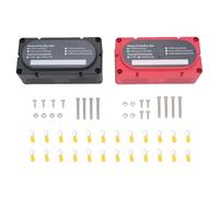 XZXCVN Bloc de Jonction 12 Voies M8, Cage à Borne 150A, Distribution Électrique Polyvalente - Haute Conductivité, Matériaux Robustes, Idéal pour Véhicules et Bateaux