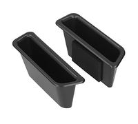 XZXCVN Boîte de Rangement Poignée de Porte Avant 2PCS, Accessoire Voiture pour 2015-2017 - Matériau ABS Durable, Installation Facile sans Outils